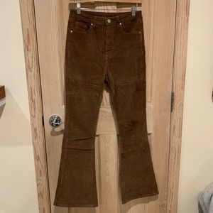 Brown corduroy pants